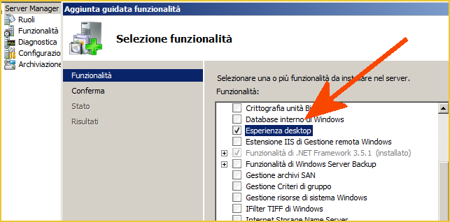 Esperienza Desktop
