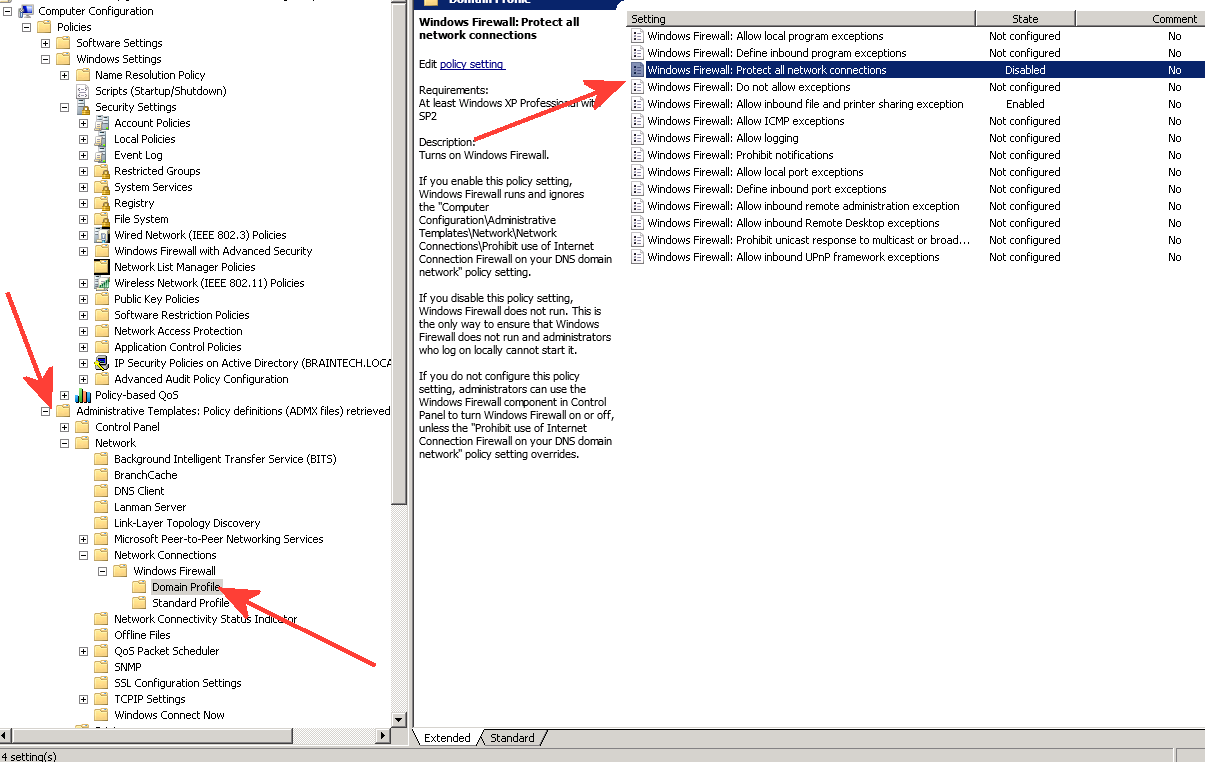 Disable-Windows-Firewall-by-Policy